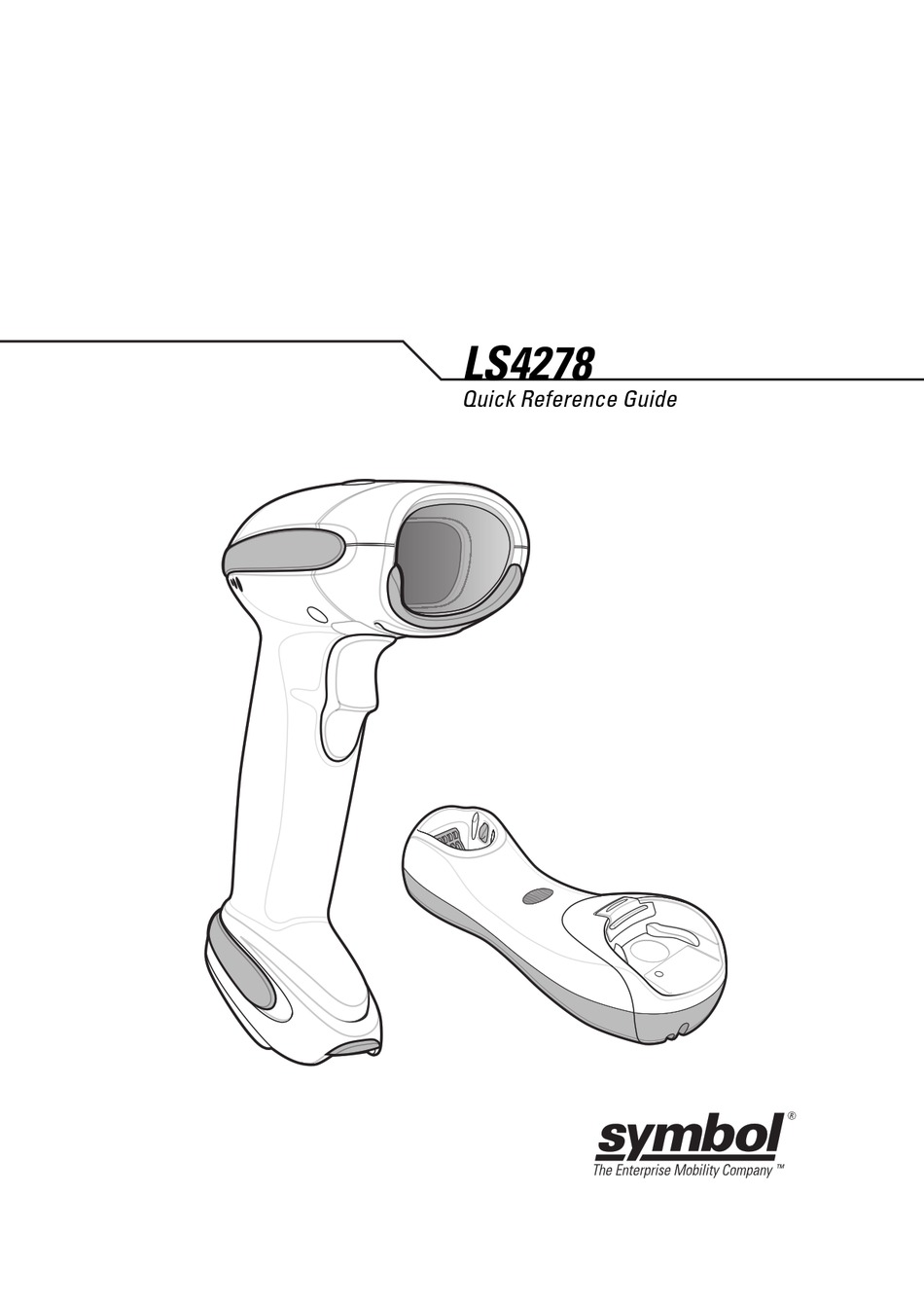 SYMBOL LS4278 QUICK REFERENCE MANUAL Pdf Download | ManualsLib