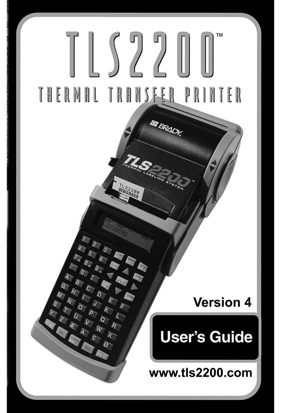 BRADY TLS2200 USER MANUAL Pdf Download | ManualsLib