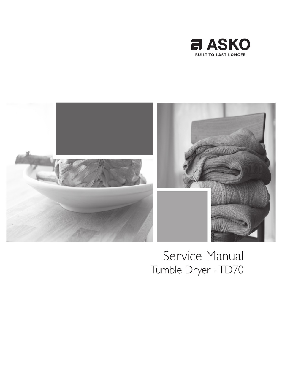 ASKO TD70 SERVICE MANUAL Pdf Download ManualsLib