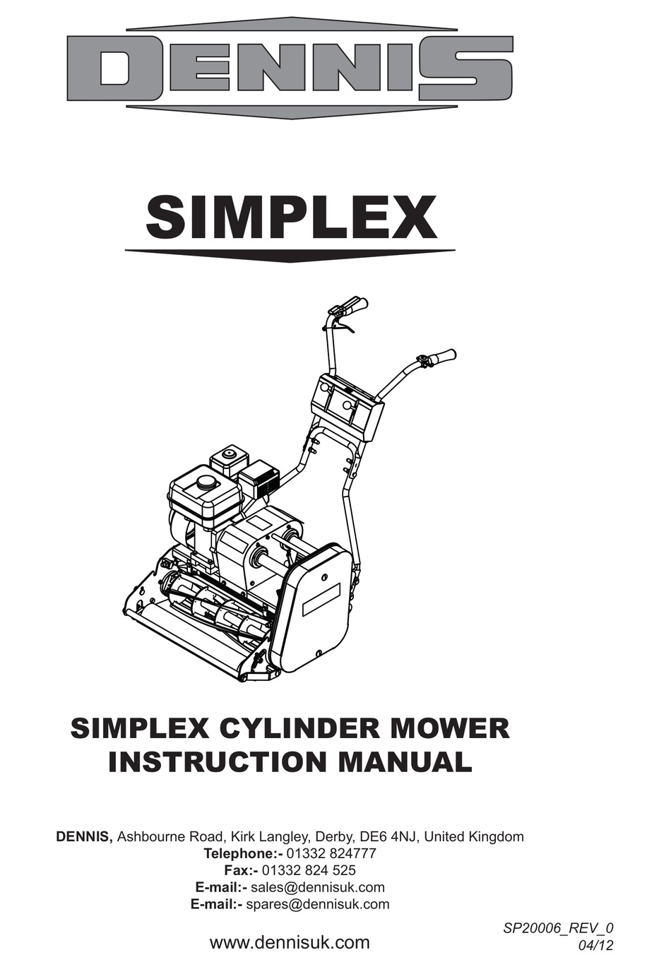 dihr derby 40 instruction manual dihr derby 40 instruction manual