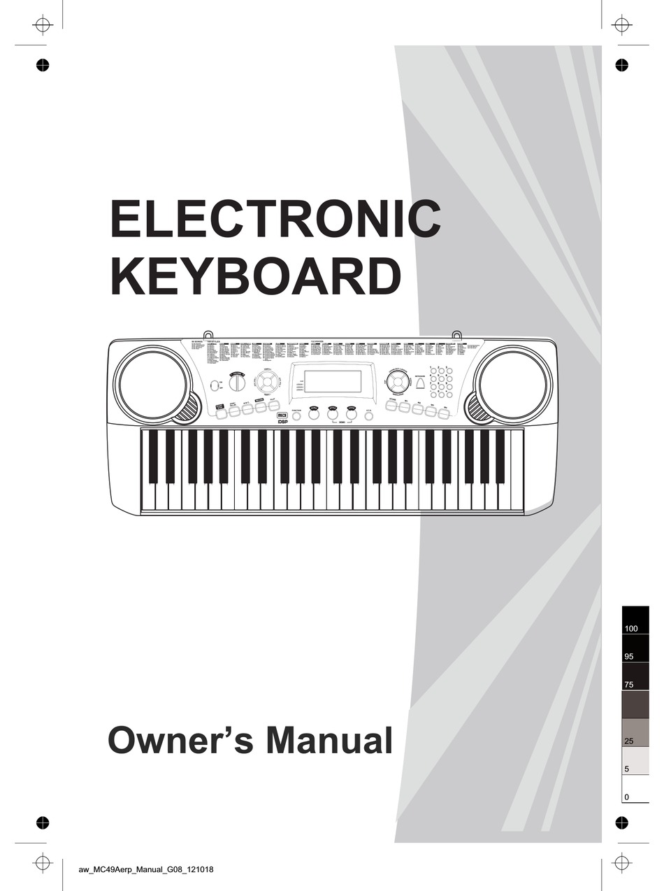 medeli mc49a keyboard