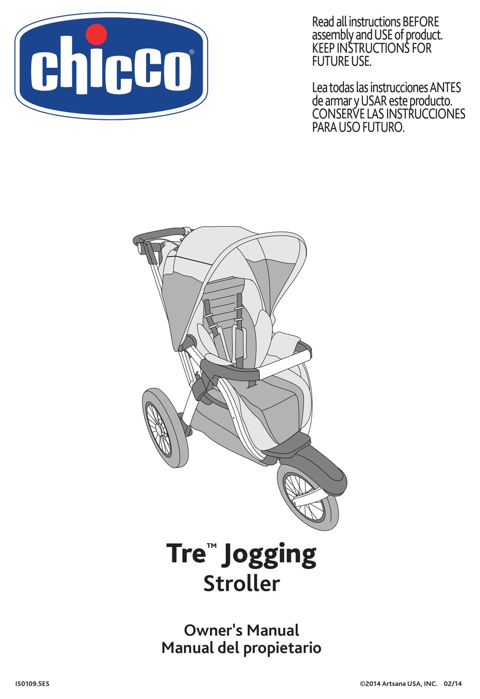 CHICCO TRE JOGGING OWNER