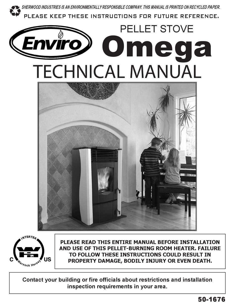 ENVIRO OMEGA TECHNICAL MANUAL Pdf Download ManualsLib