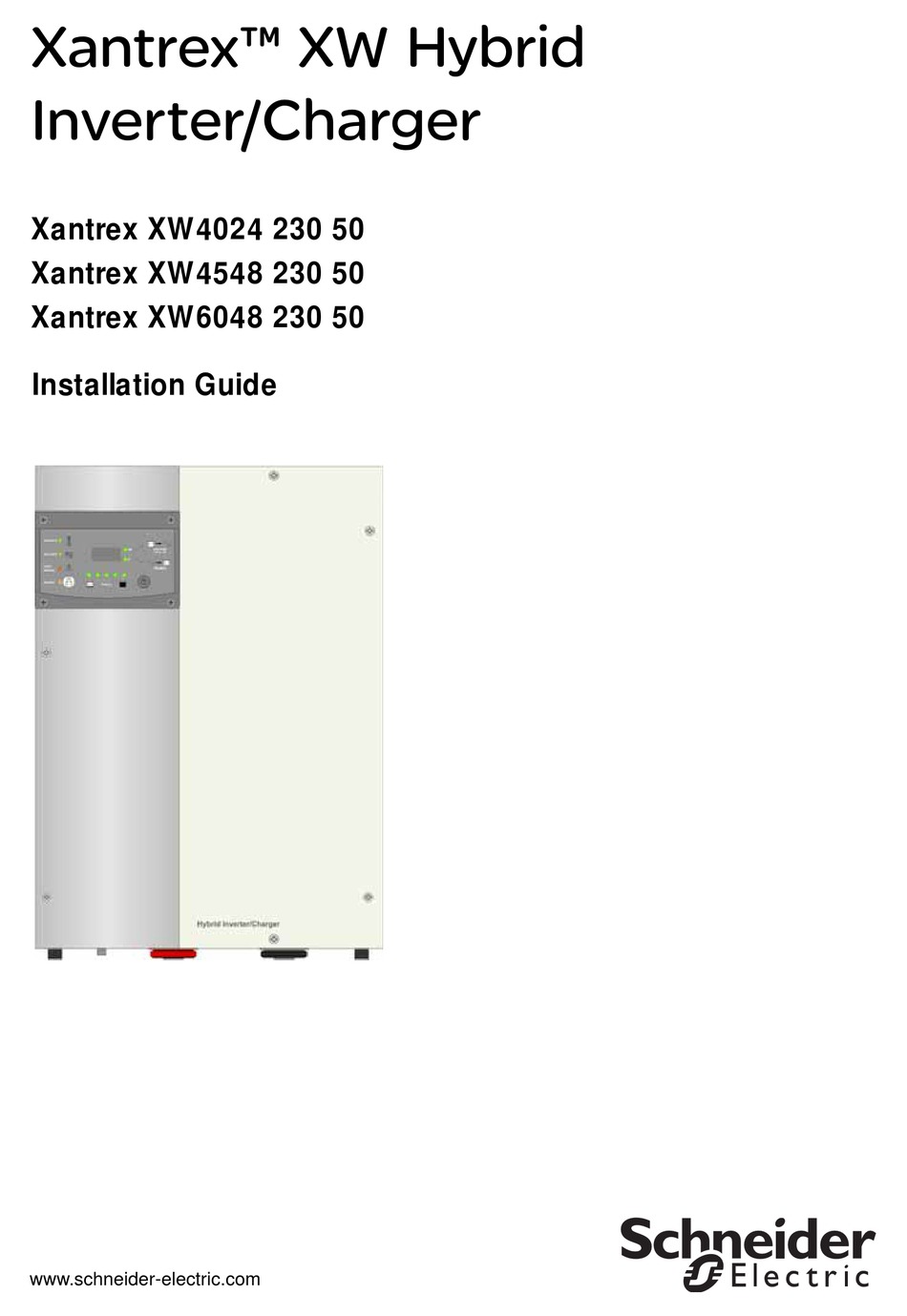 XANTREX XW4024 230 50 INSTALLATION MANUAL Pdf Download | ManualsLib