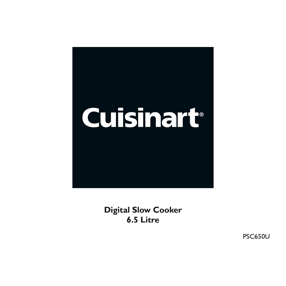 Cuisinart Psc 625 Manual