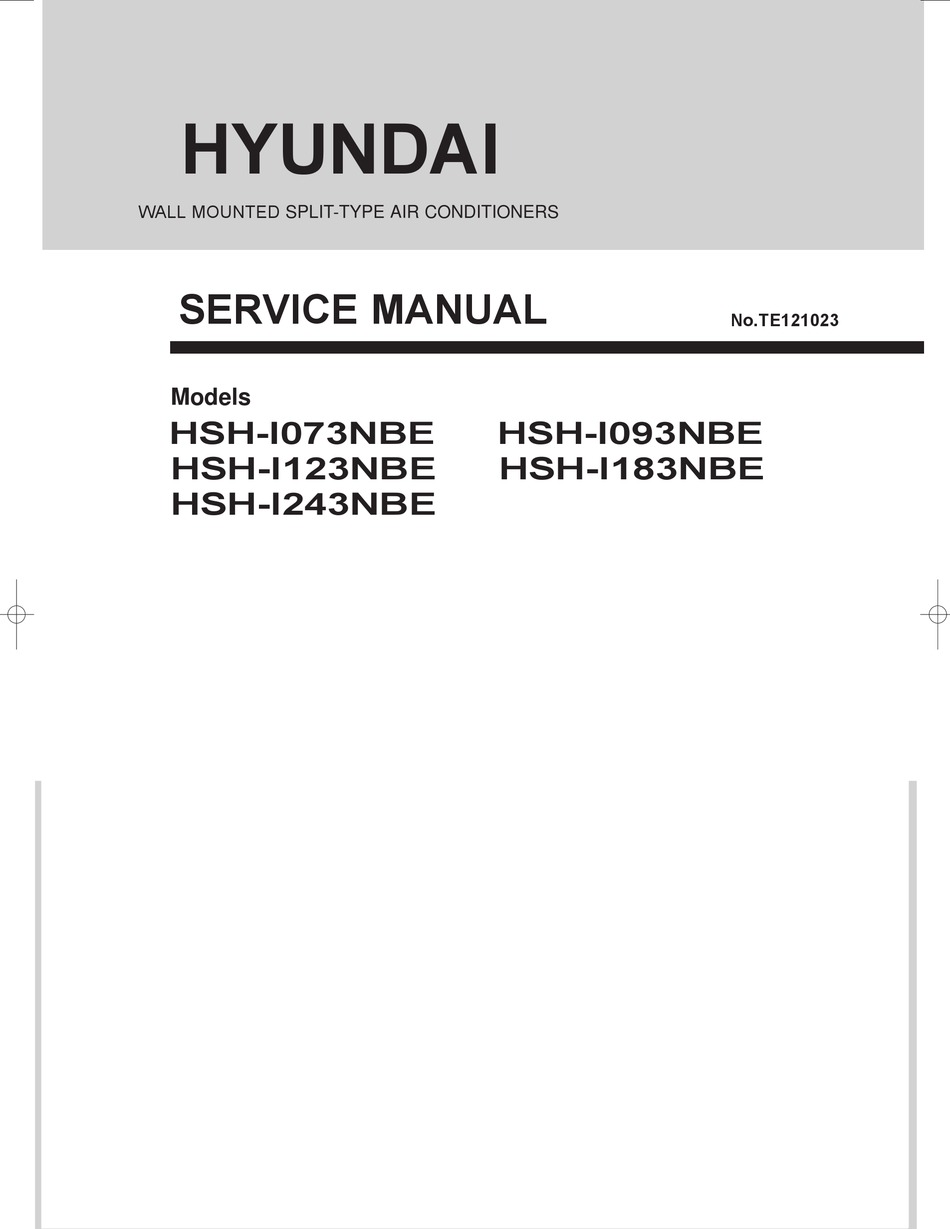 Hyundai hsh 124be