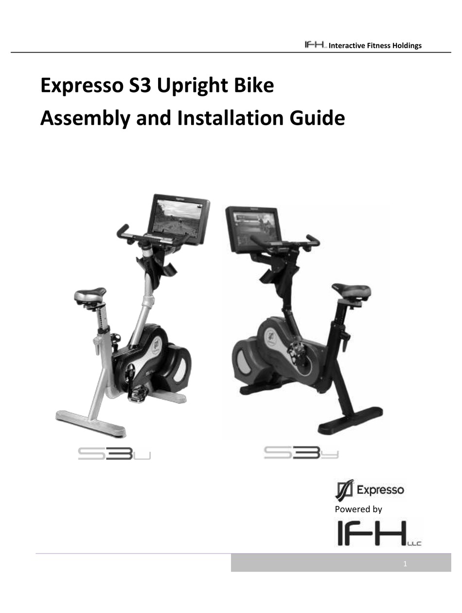 INTERACTIVE FITNESS EXPRESSO S3 ASSEMBLY AND INSTALLATION MANUAL Pdf Download ManualsLib