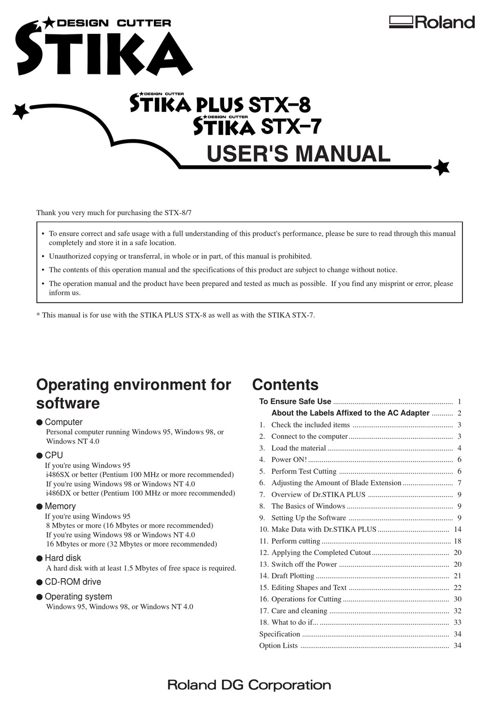 Roland stika drivers