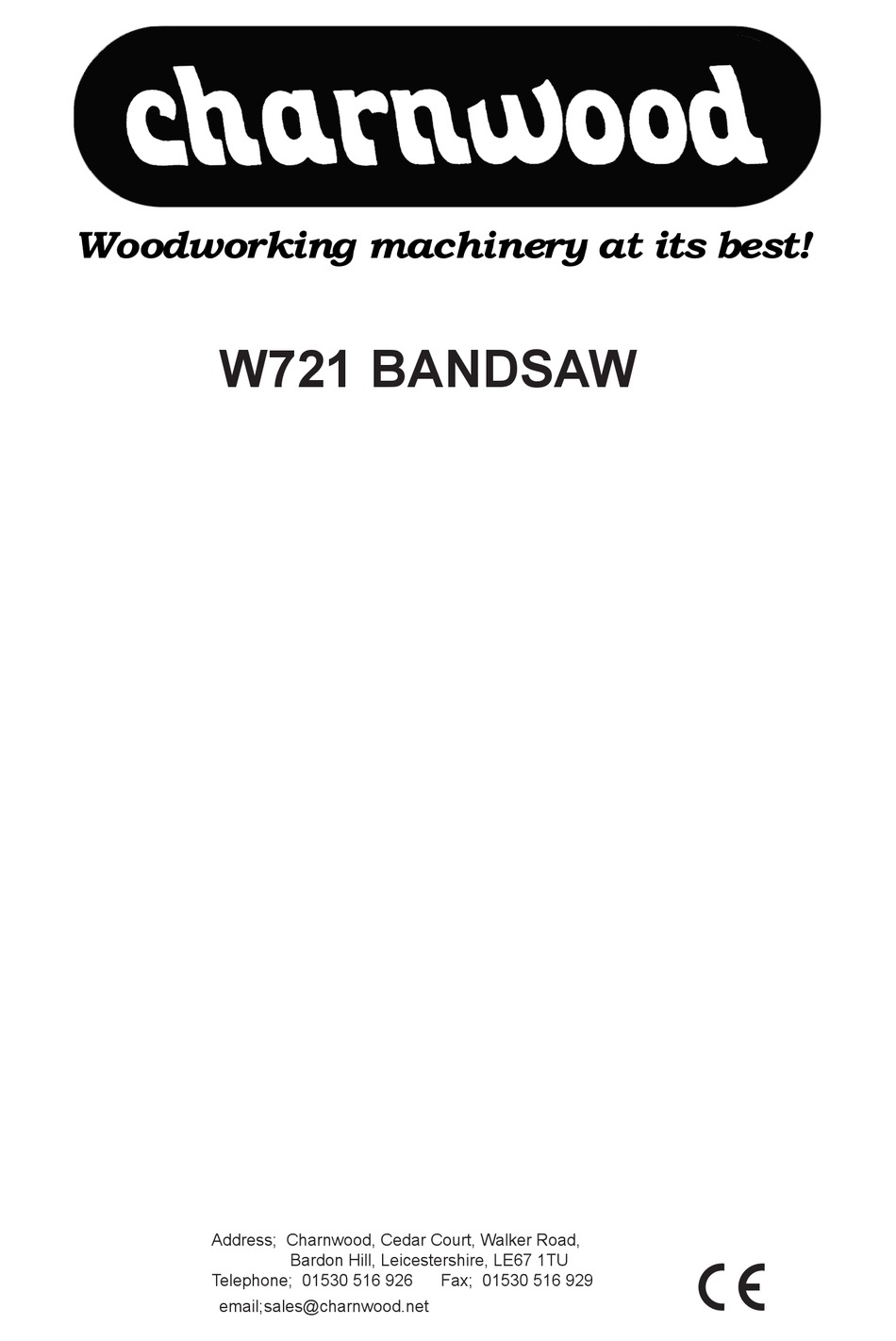 CHARNWOOD W721 OPERATING INSTRUCTIONS MANUAL Pdf Download ManualsLib