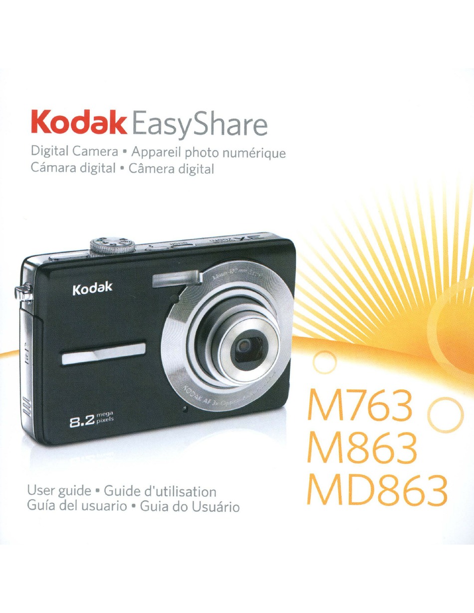 KODAK EASYSHARE M763 USER MANUAL Pdf Download | ManualsLib