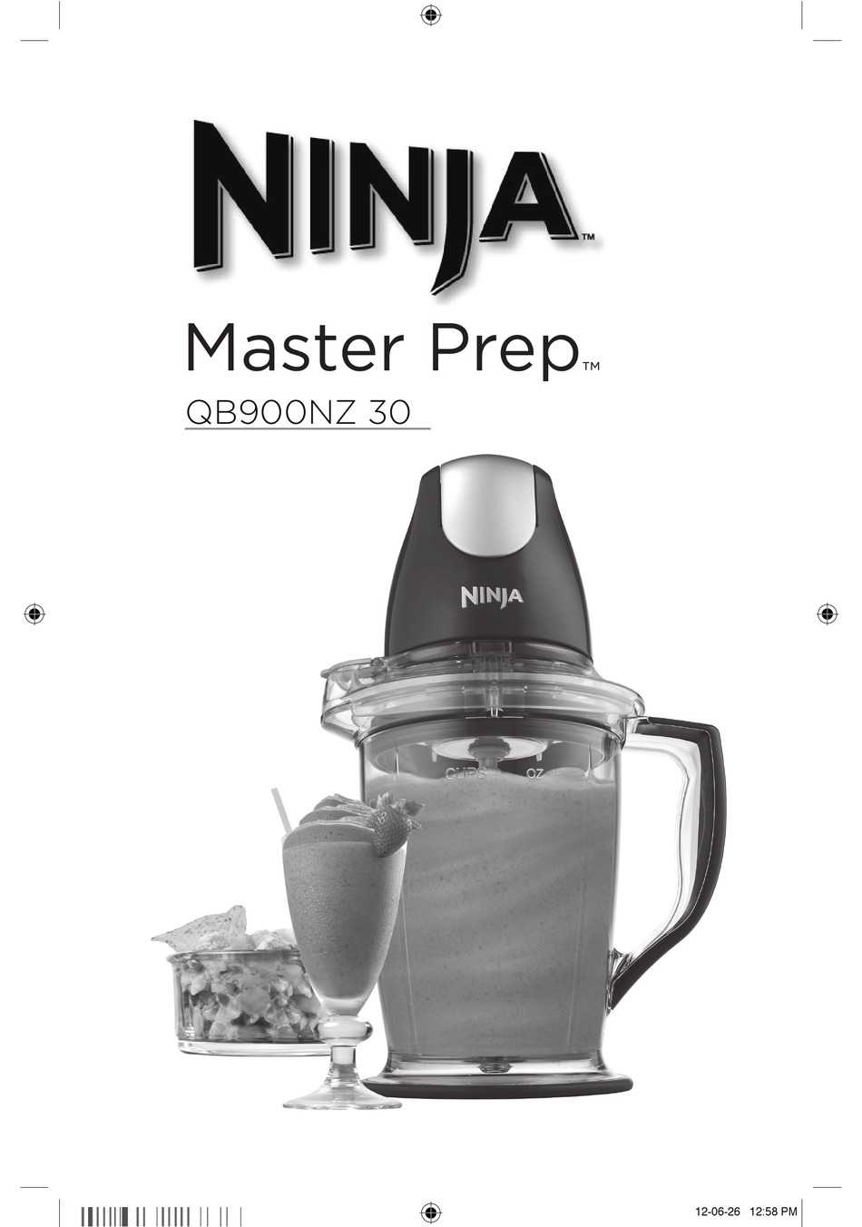 Ninja Master Prep Qb900nz 30 
