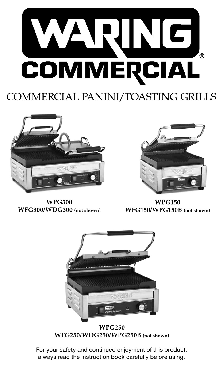 wpg300 panini grill