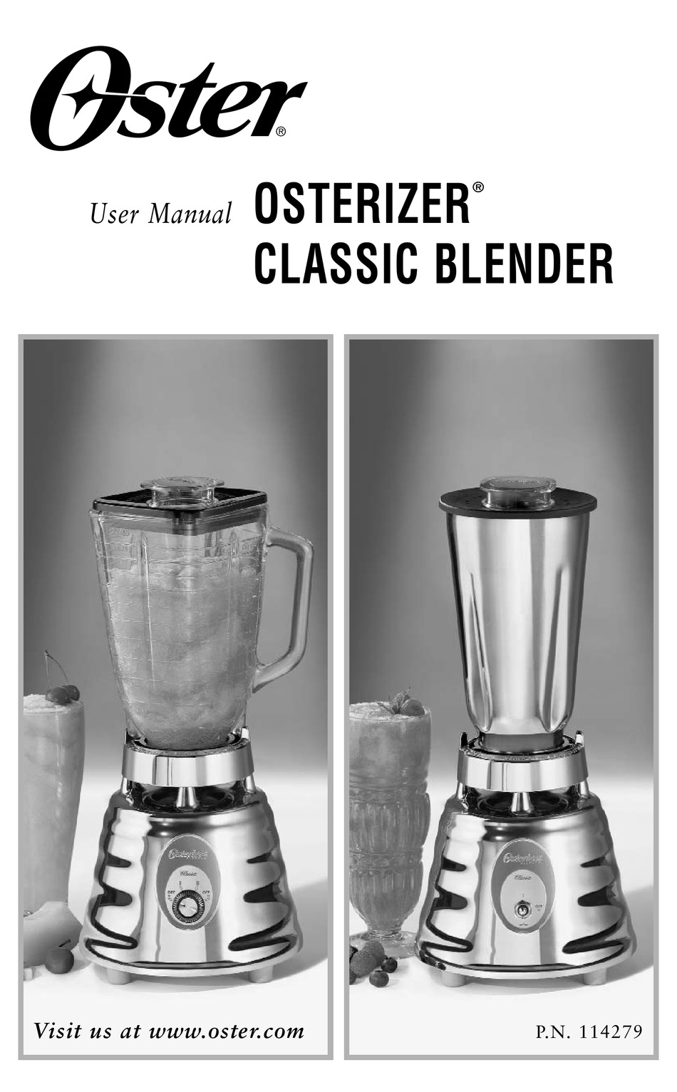 Oster 6630 User Manual