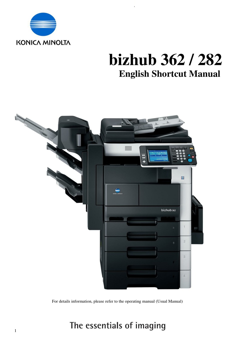 Bizhub 362 Scan Driver : Bizhub becomes the information hub of your business, allowing users to ...