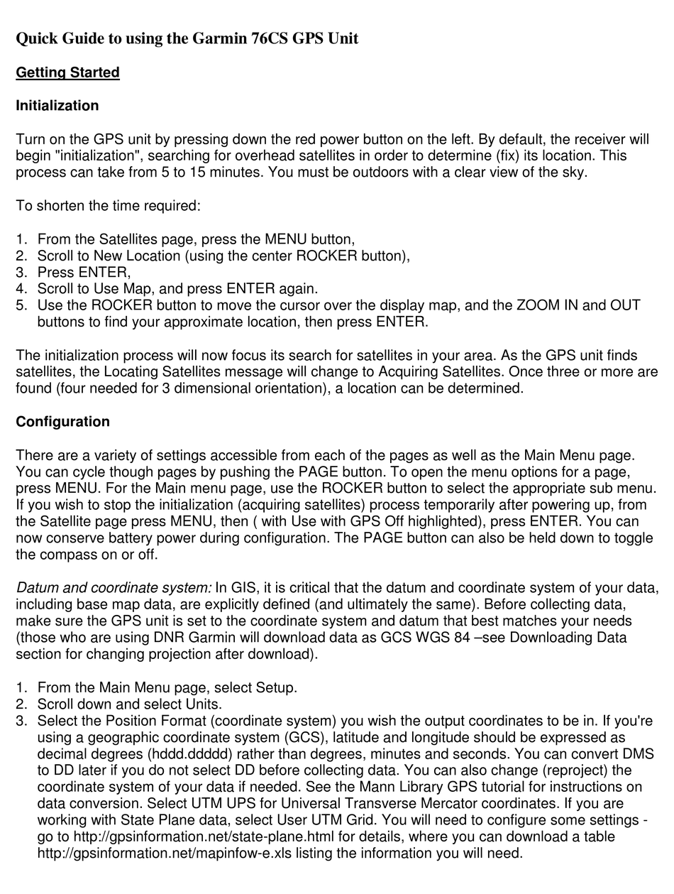 garmin f35 manual