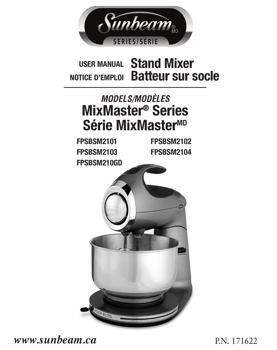 Sunbeam Mixmaster Manual