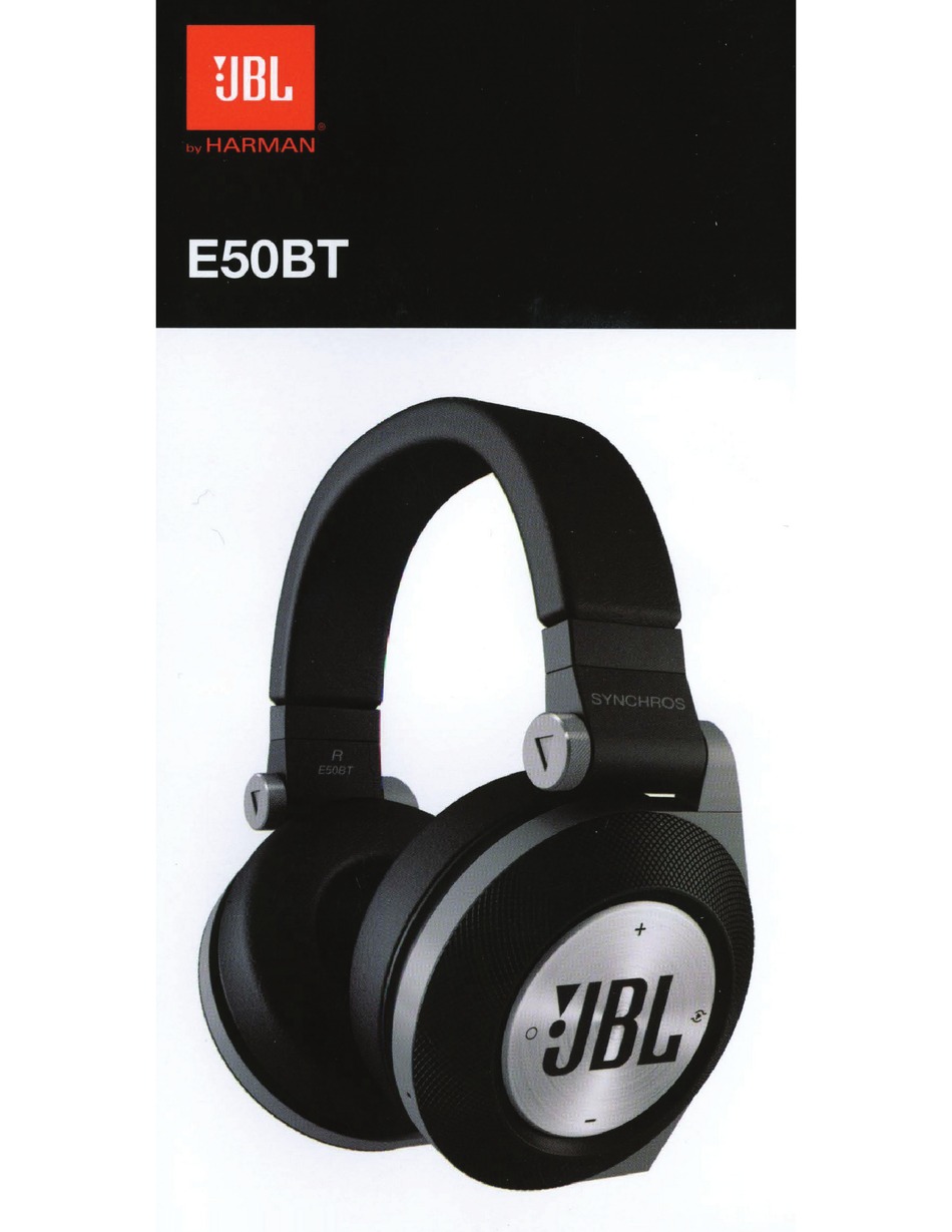 mover lærebog fokus JBL E50BT QUICK START MANUAL Pdf Download | ManualsLib