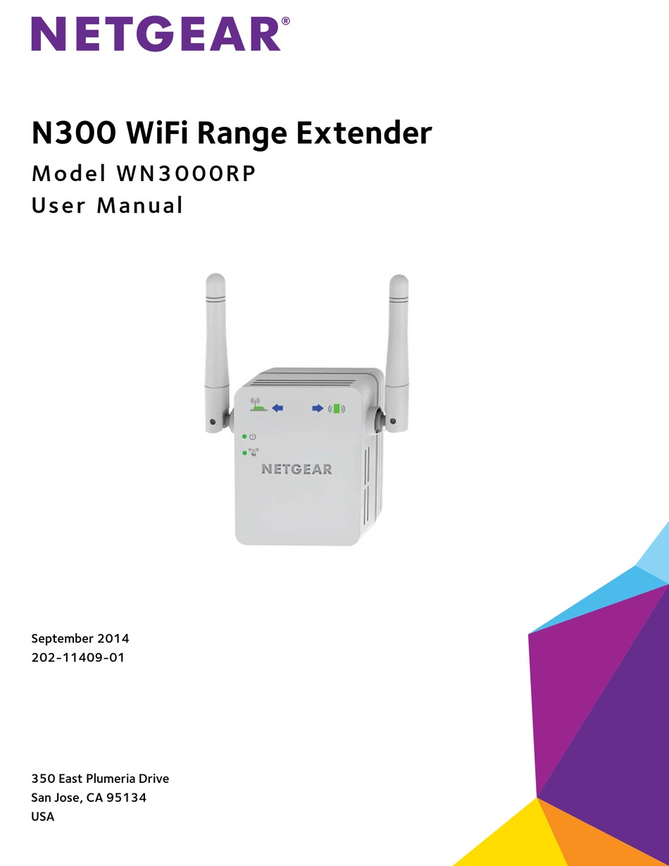 NETGEAR WN3000RP USER MANUAL Pdf Download | ManualsLib