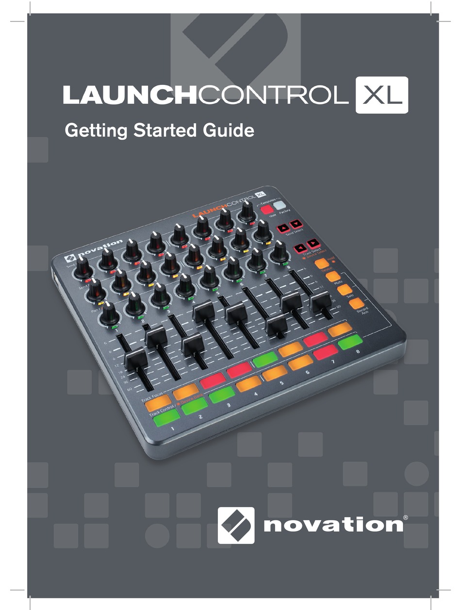 NOVATION LAUNCH CONTROL XL GETTING STARTED MANUAL Pdf Download ManualsLib