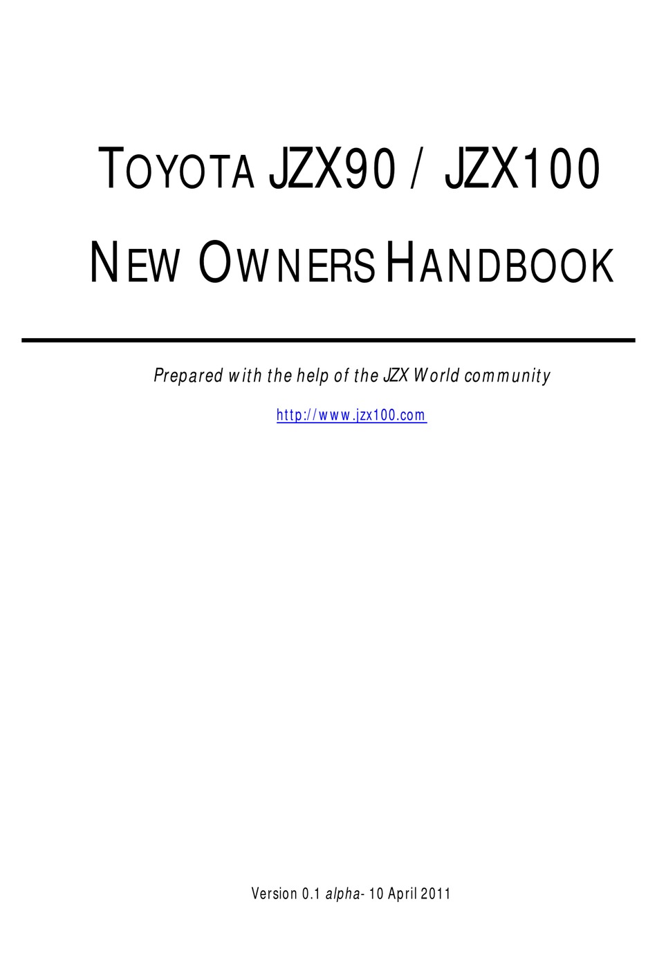 Toyota Chaser Jzx90 Owner S Handbook Manual Pdf Download Manualslib