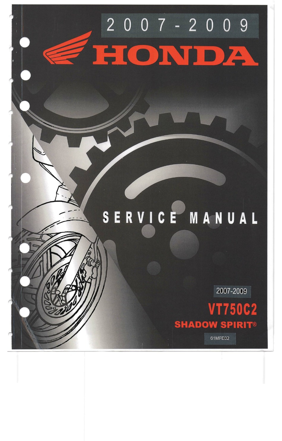 HONDA VT750C2 SHADOW SPIRIT SERVICE MANUAL Pdf Download | ManualsLib