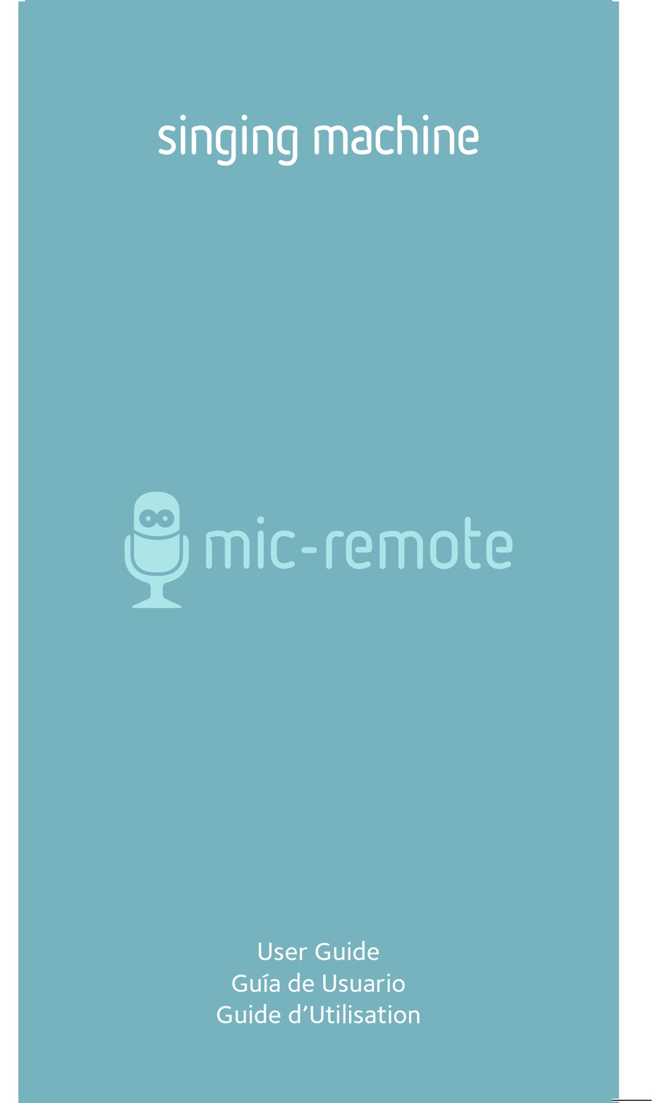 THE SINGING MACHINE MICREMOTE USER MANUAL Pdf Download ManualsLib