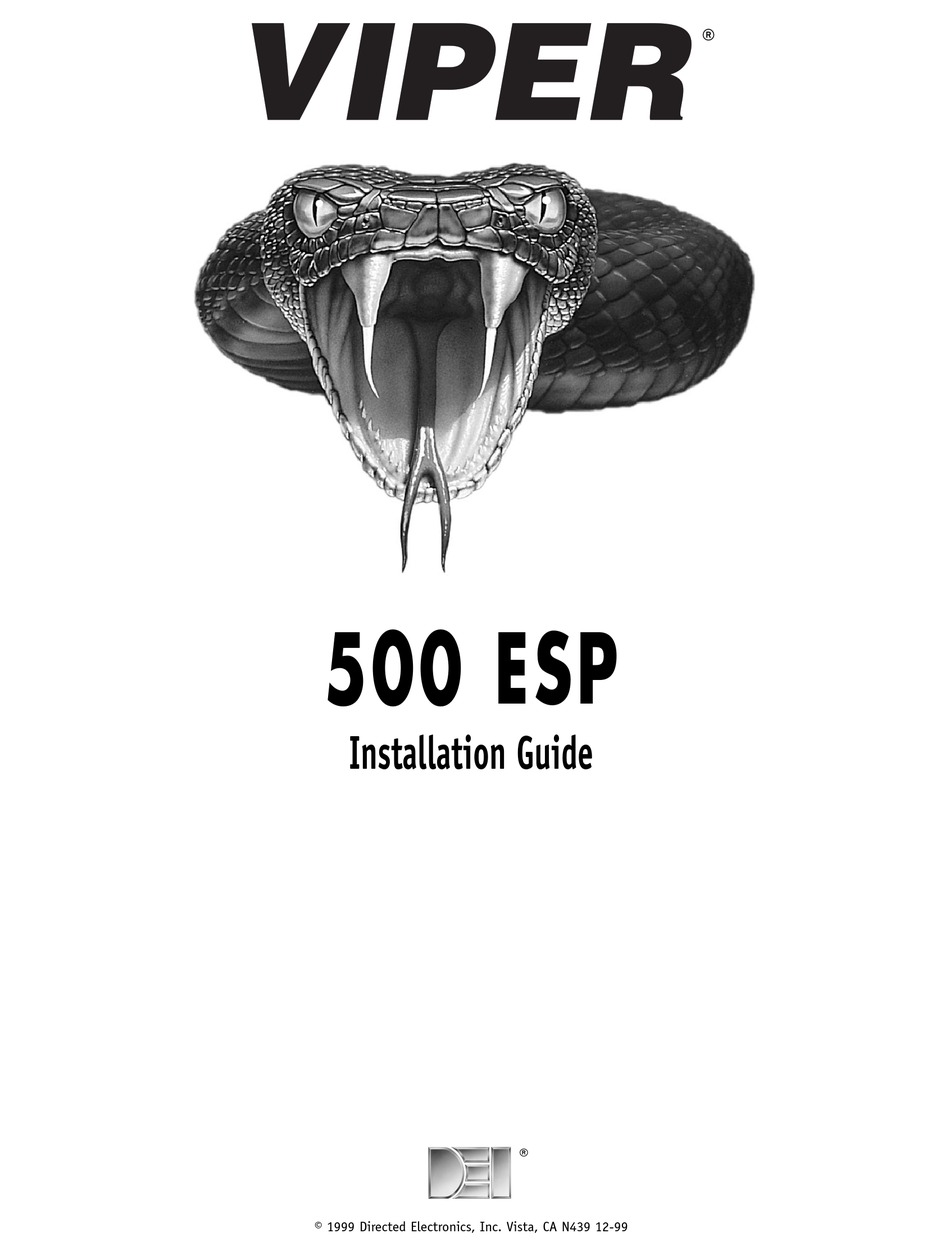 viper 500 esp wiring diagram - Wiring Diagram