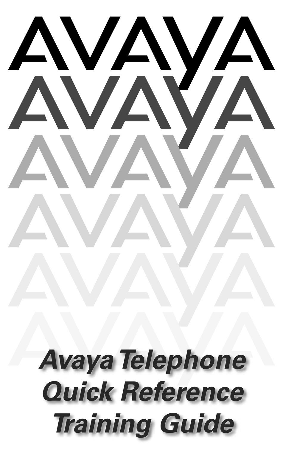 AVAYA 2410 QUICK REFERENCE TRAINING MANUAL Pdf Download ManualsLib