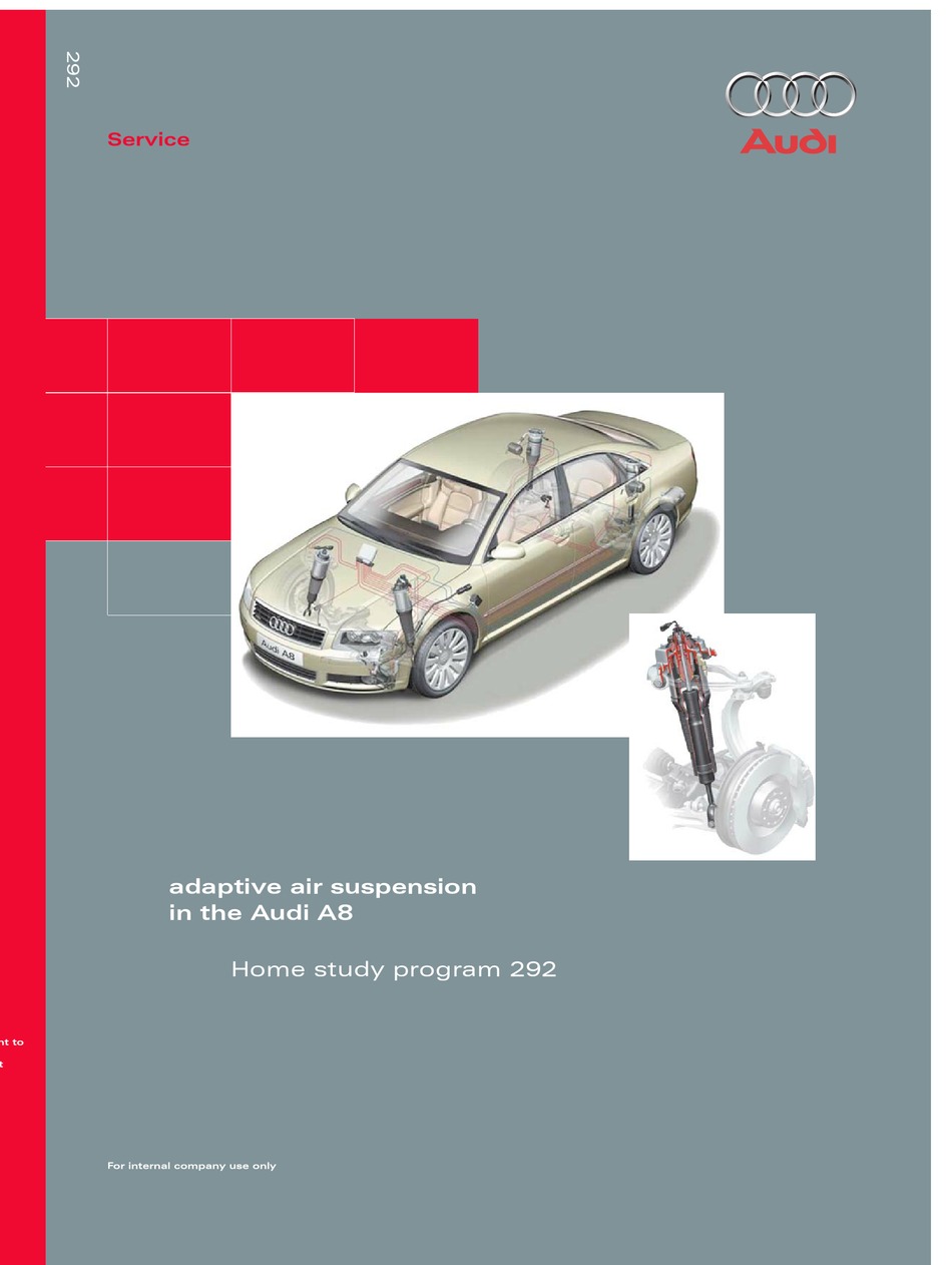 AUDI A8 292 SERVICE Pdf Download | ManualsLib