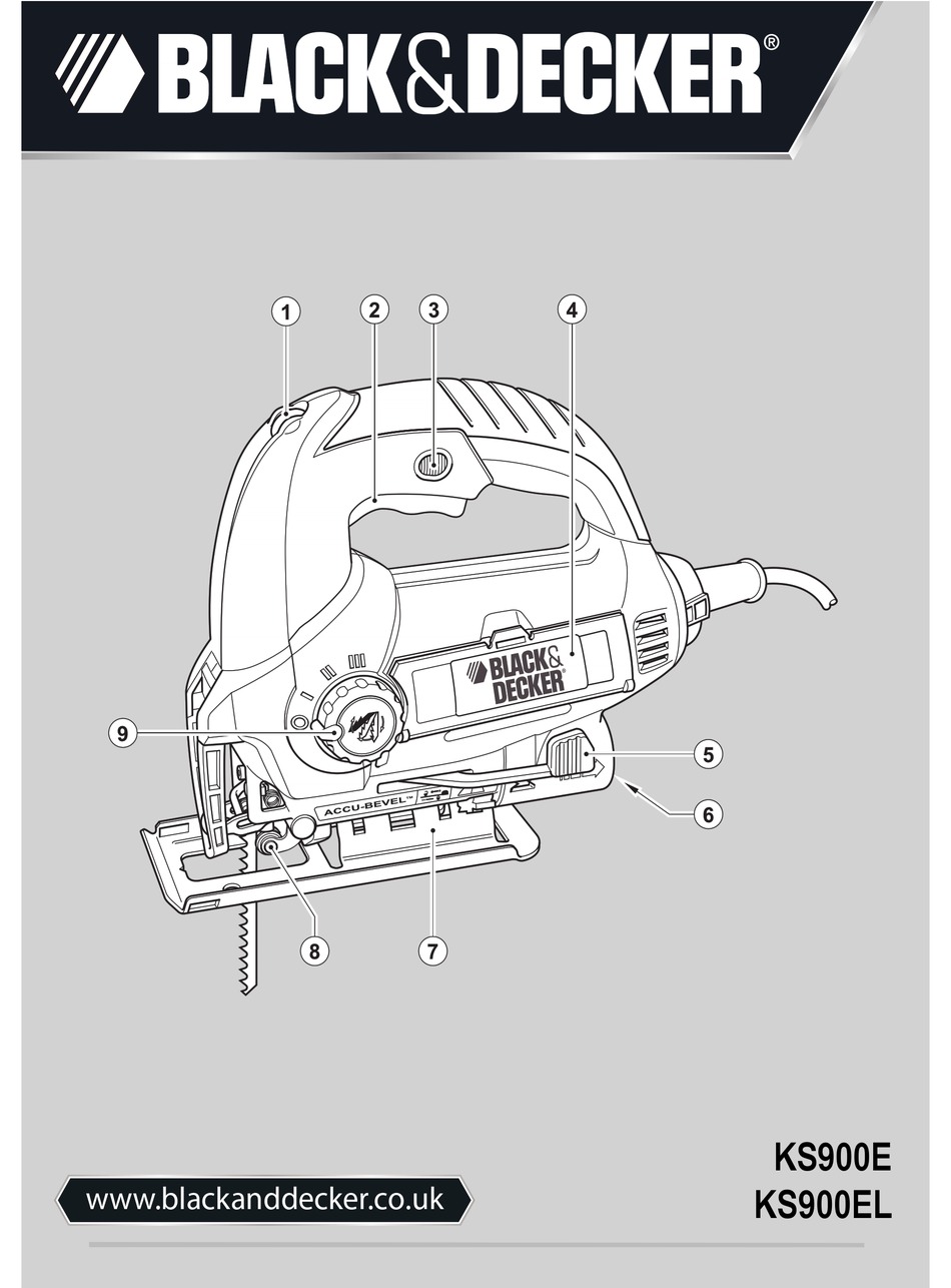 User manual Black & Decker KW900E (English - 16 pages)
