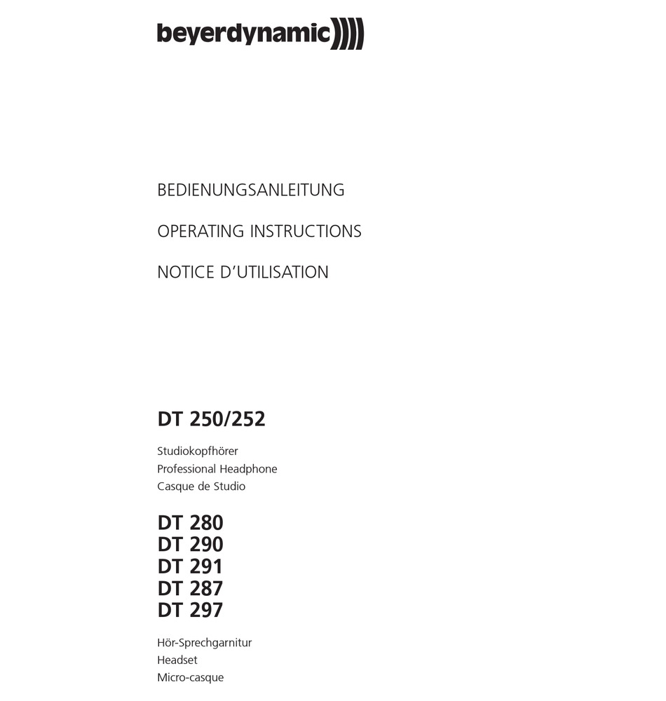 beyerdynamic dt 280