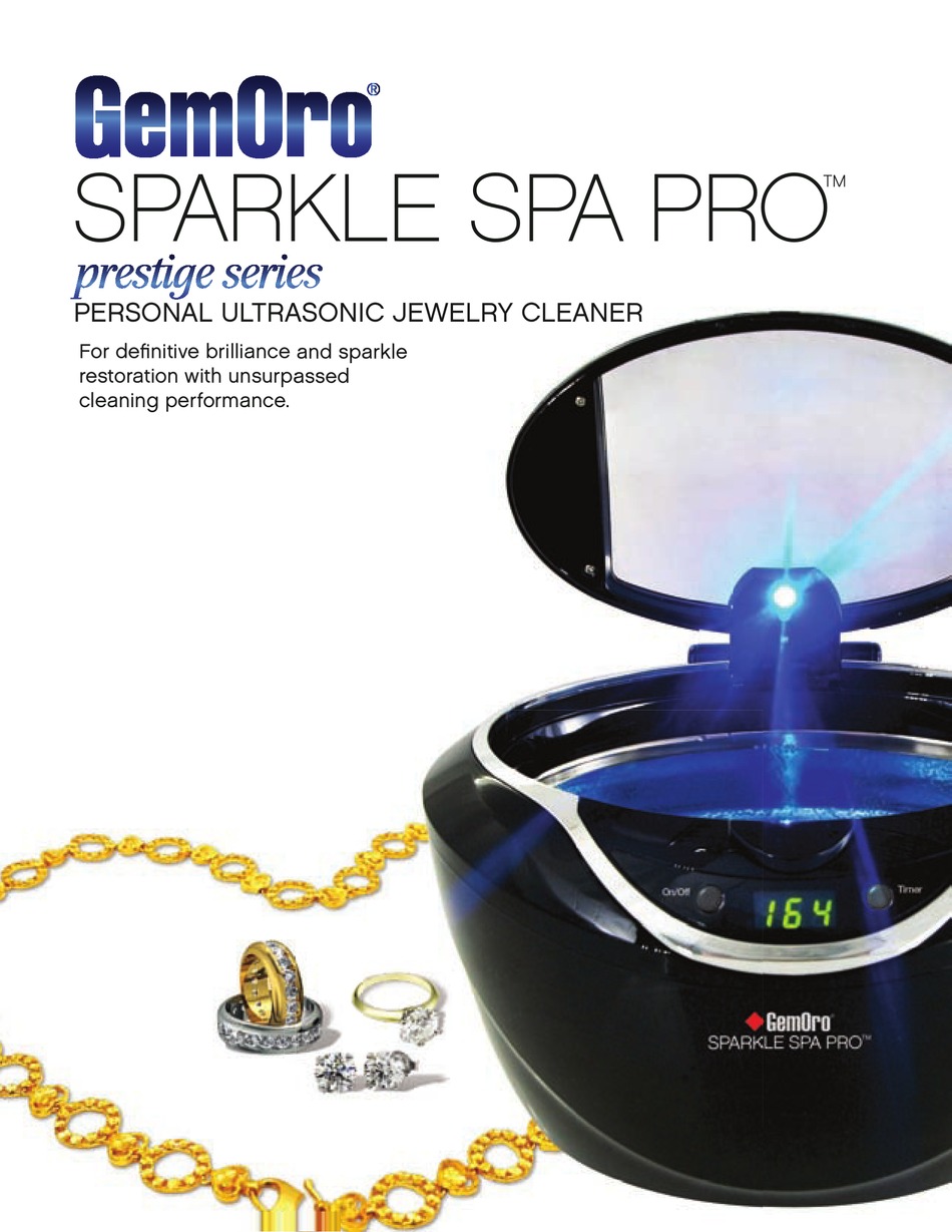 GEMORO SPARKLE SPA PRO INSTRUCTIONS FOR USE MANUAL Pdf Download