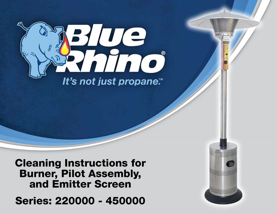 Blue Rhino 22000 Series Owner S Manual Pdf Manualslib - Blue Rhino Patio Heater Parts