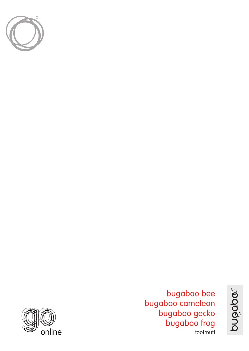 bugaboo bee 5 footmuff instructions