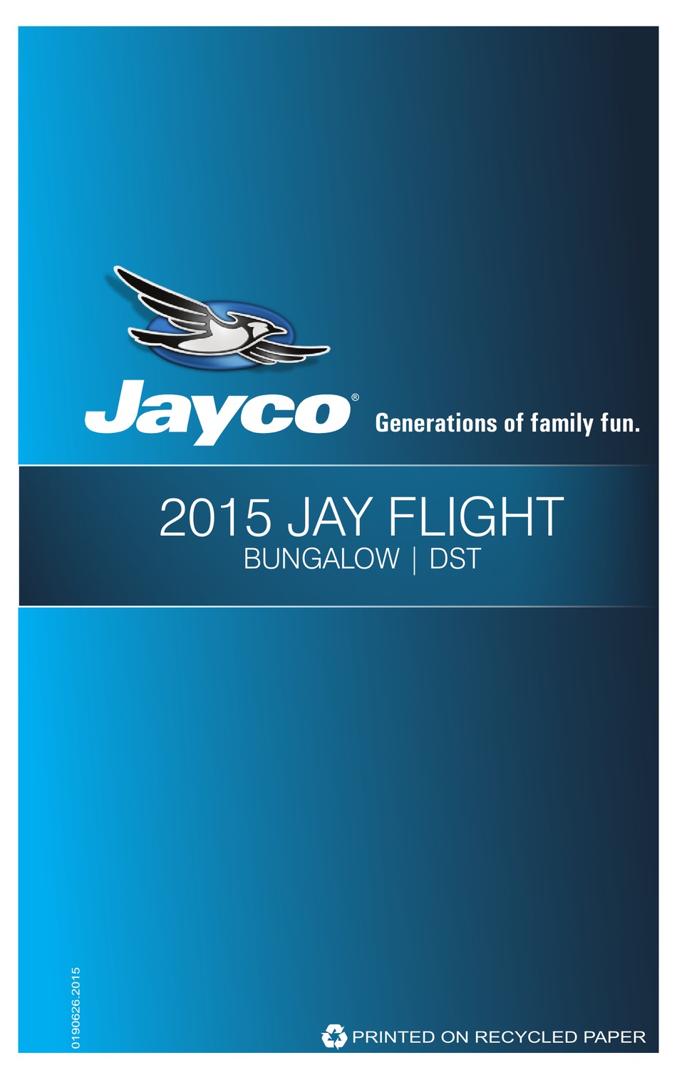2015 Jayco Jay Flight Owners Manual
