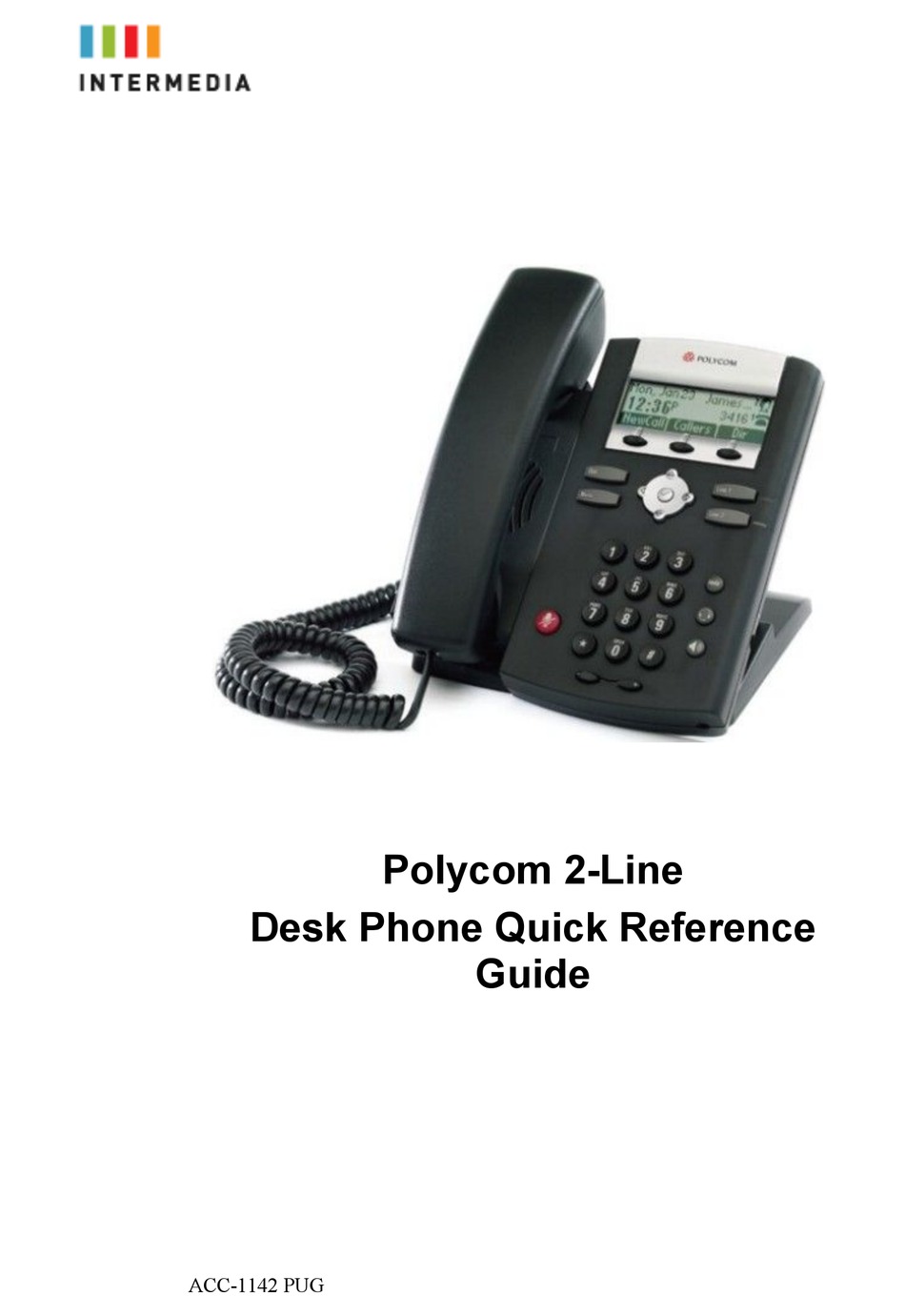 Poly 2 Line Desk Phone Quick Reference Manual Pdf Download Manualslib