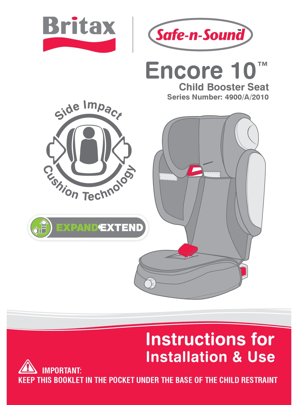 britax safe n sound encore 10