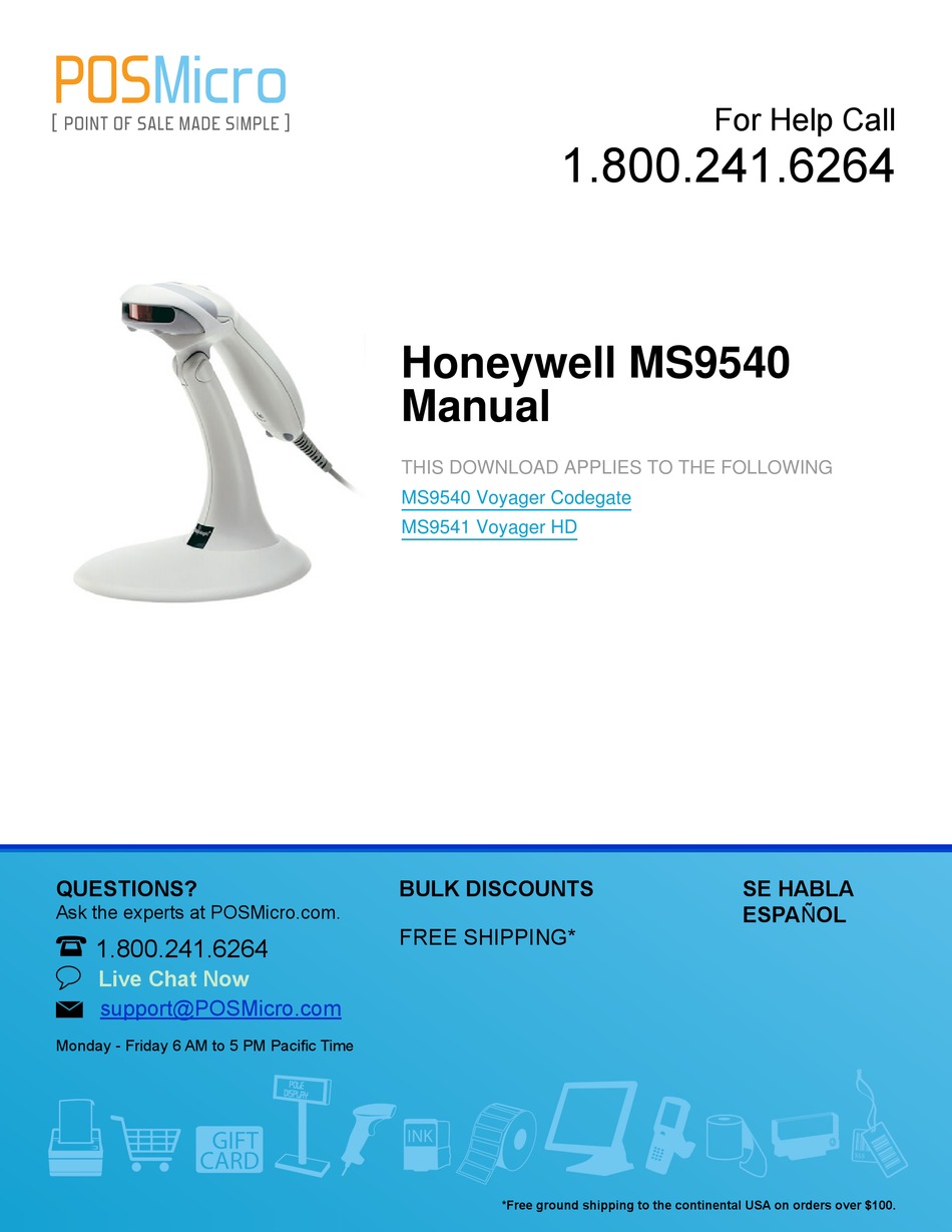 HONEYWELL MS9540 MANUAL Pdf Download | ManualsLib