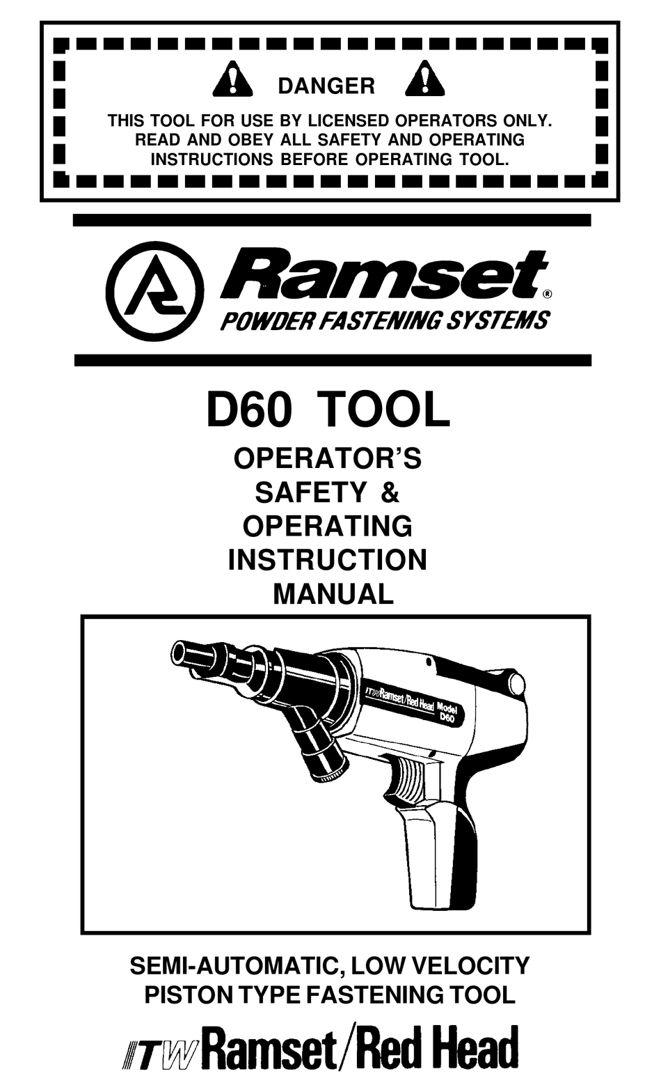 ramset-d60-operator-s-saffety-operating-instruction-manual-pdf-download-manualslib