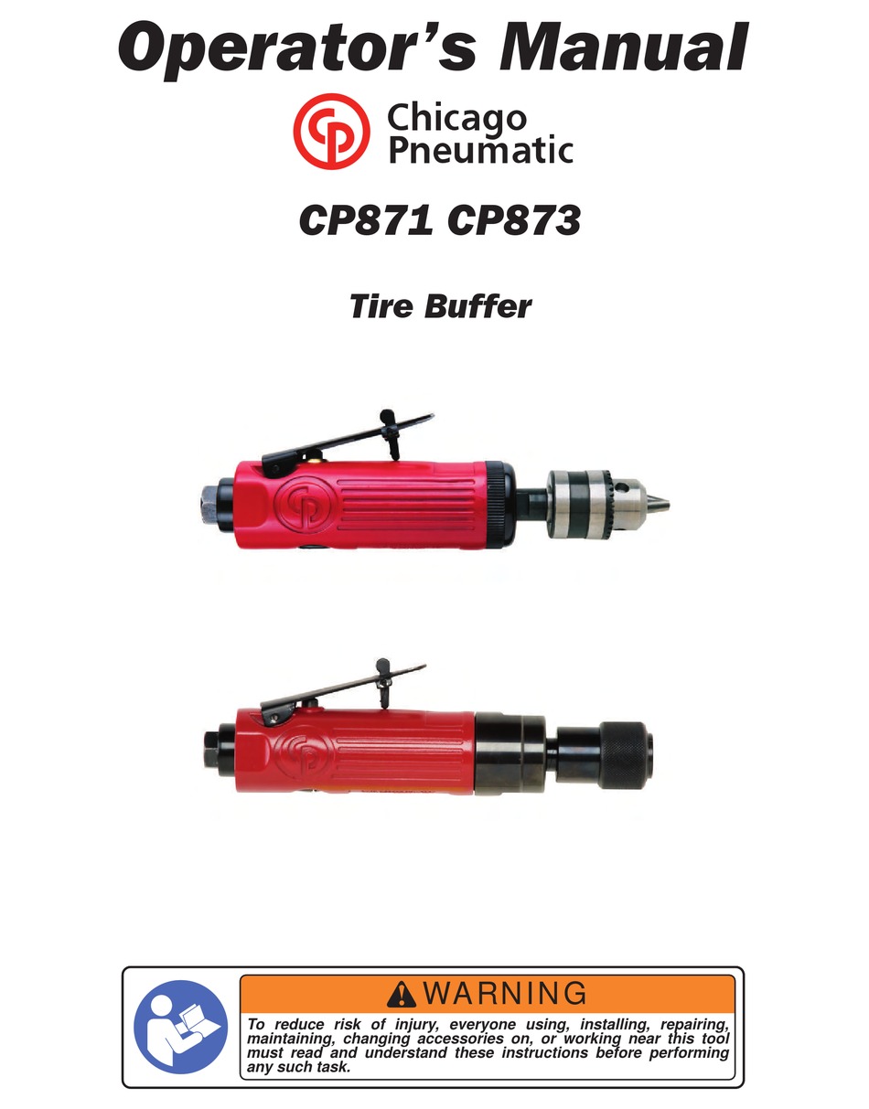 おまとめ購入割引 Chicago Pneumatic CP871 High Speed Tire Buffer