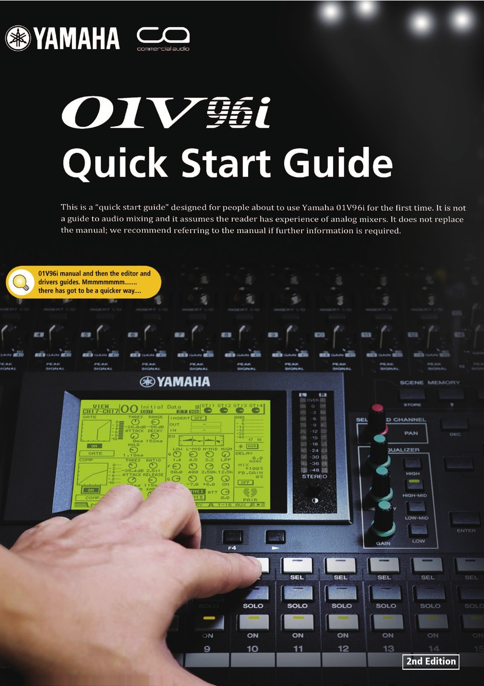 YAMAHA 01V96I QUICK START MANUAL Pdf Download | ManualsLib