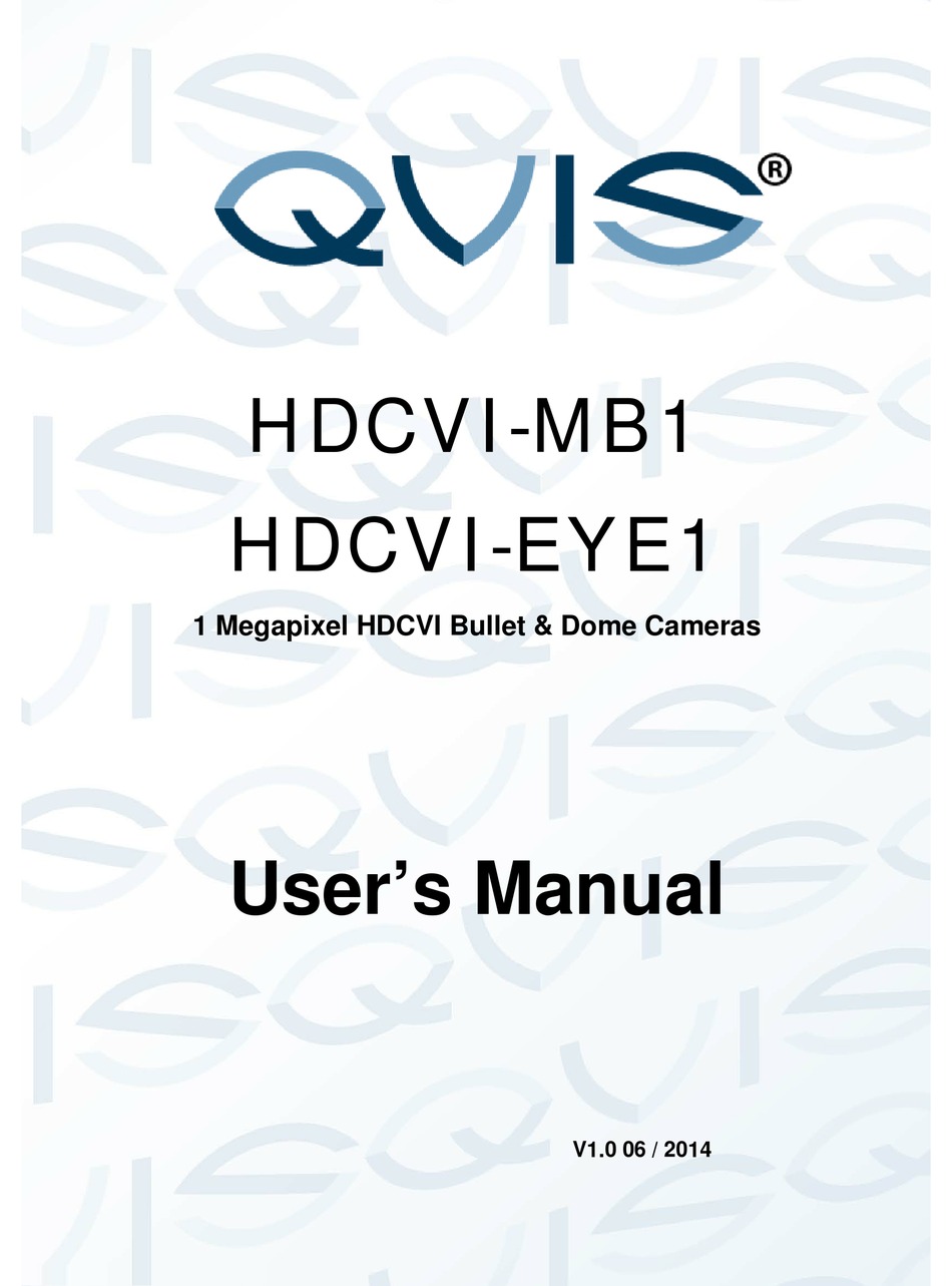 QVIS HDCVIMB1 USER MANUAL Pdf Download ManualsLib