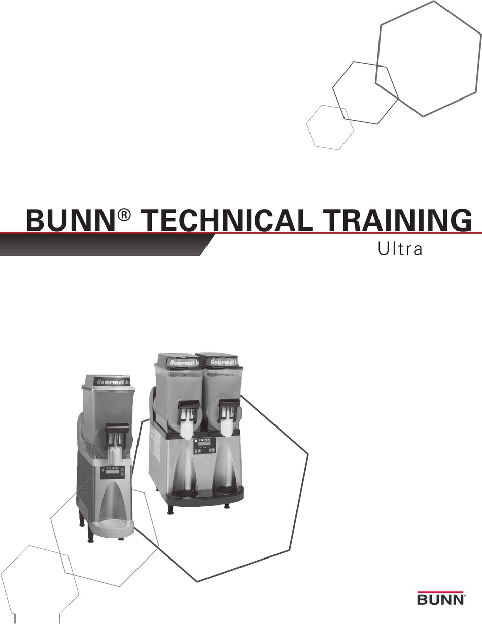 BUNN ULTRA TECHNICAL TRAINING MANUAL Pdf Download ManualsLib