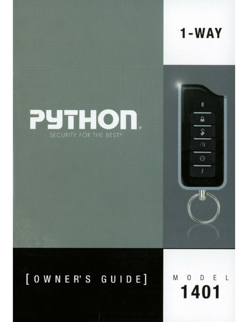 PYTHON 1401 OWNER