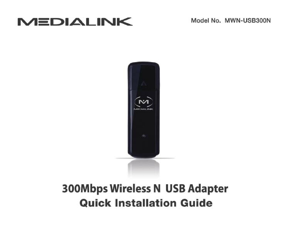 medialink 300mbps wireless usb adapter driver