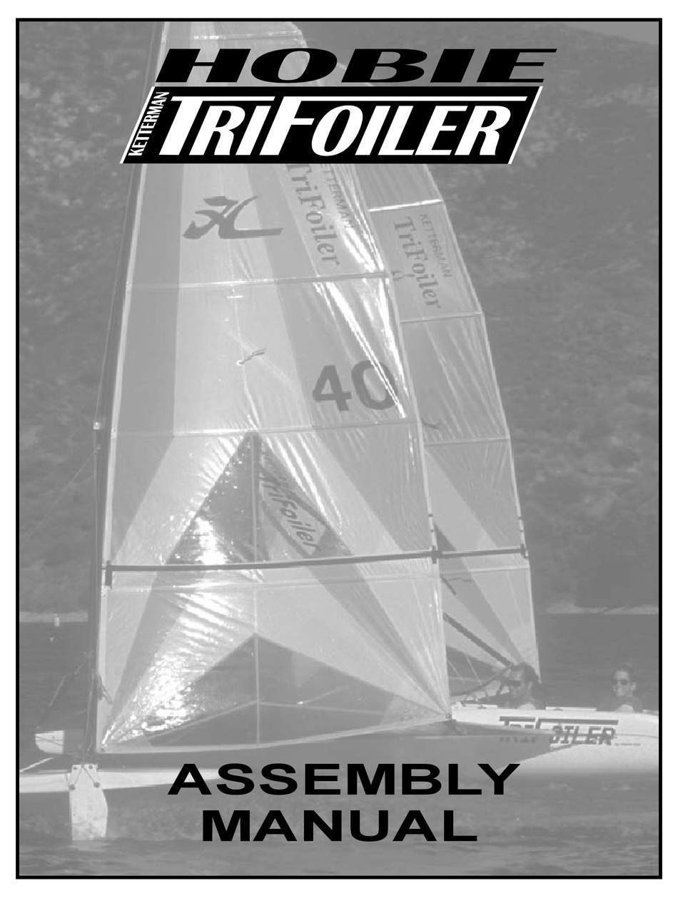 HOBIE TRIFOILER ASSEMBLY MANUAL Pdf Download | ManualsLib