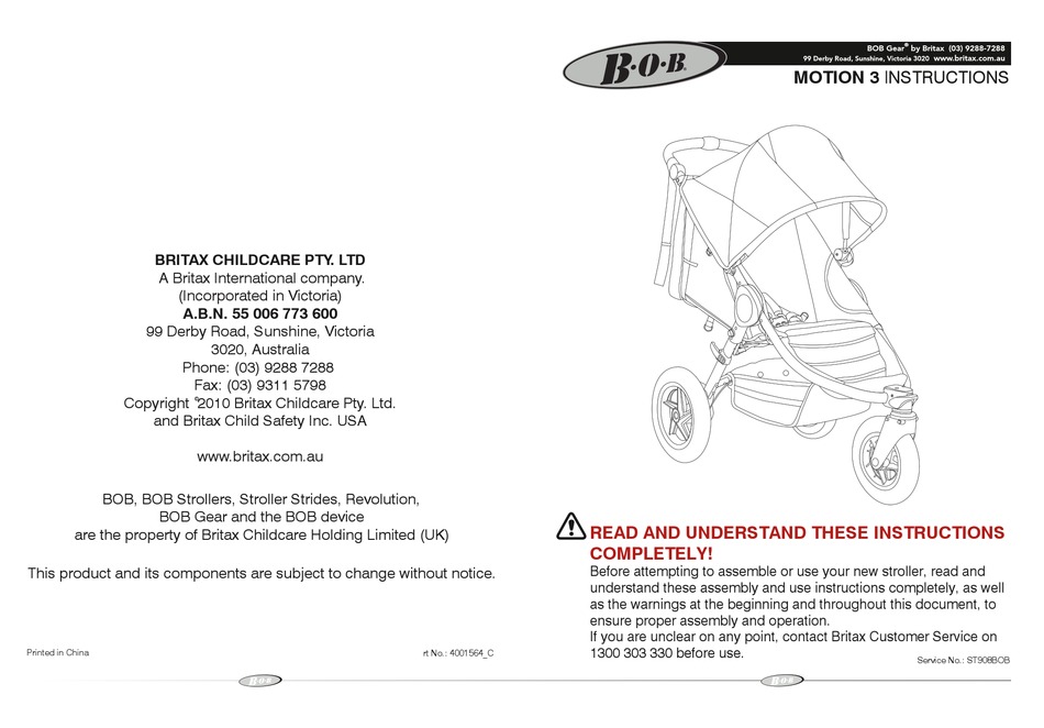 Britax Motion 3 Instructions Manual Pdf Download Manualslib