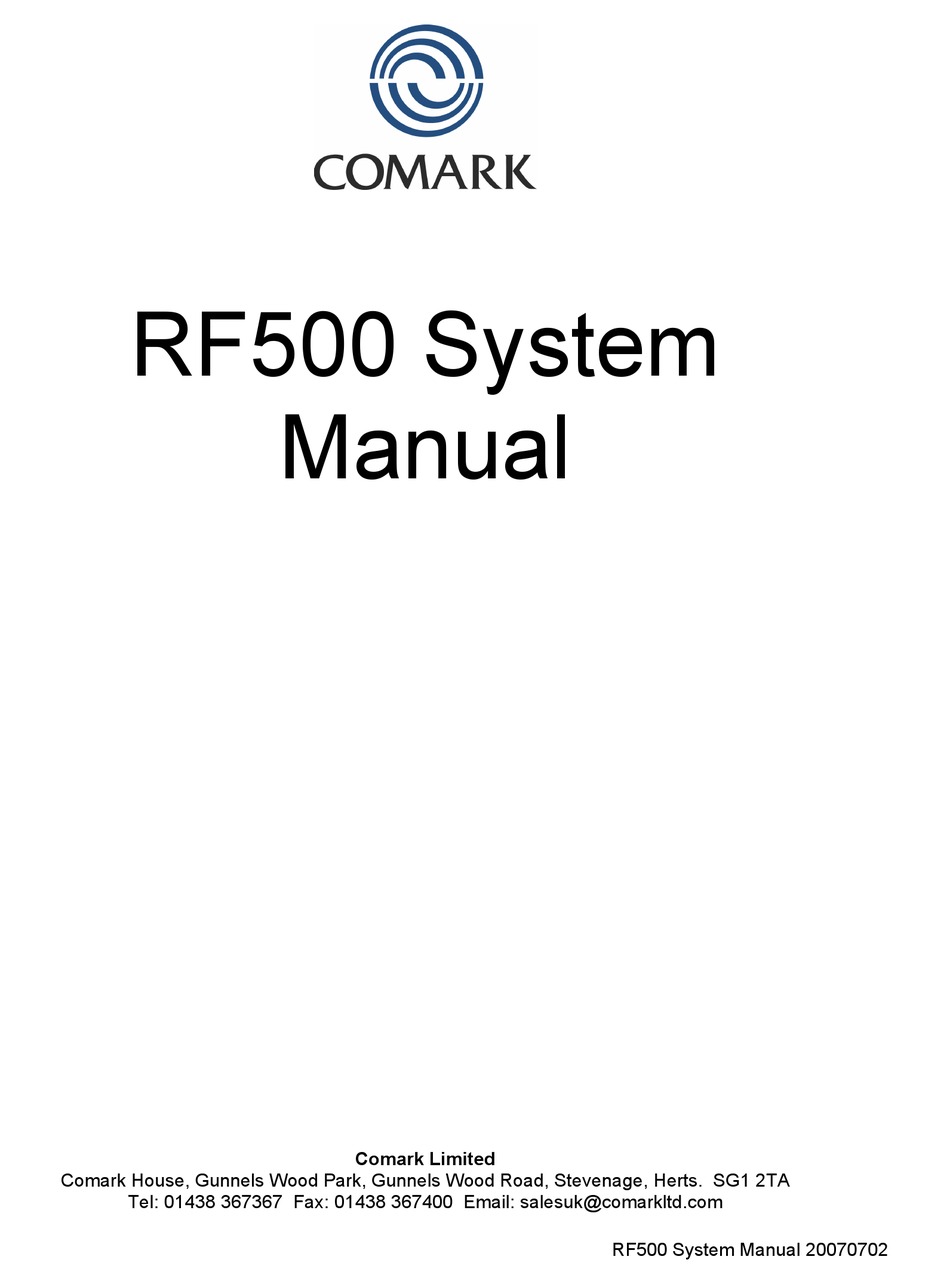 RF516 PT100 Wireless Temperature Transmitter - Comark