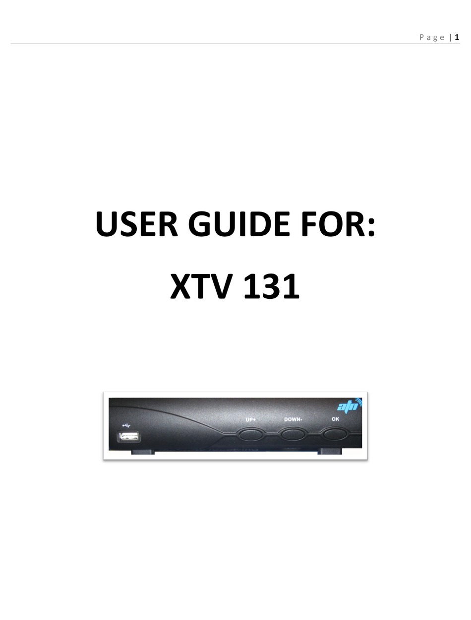 Atn Xtv 131 User Manual Pdf Download Manualslib