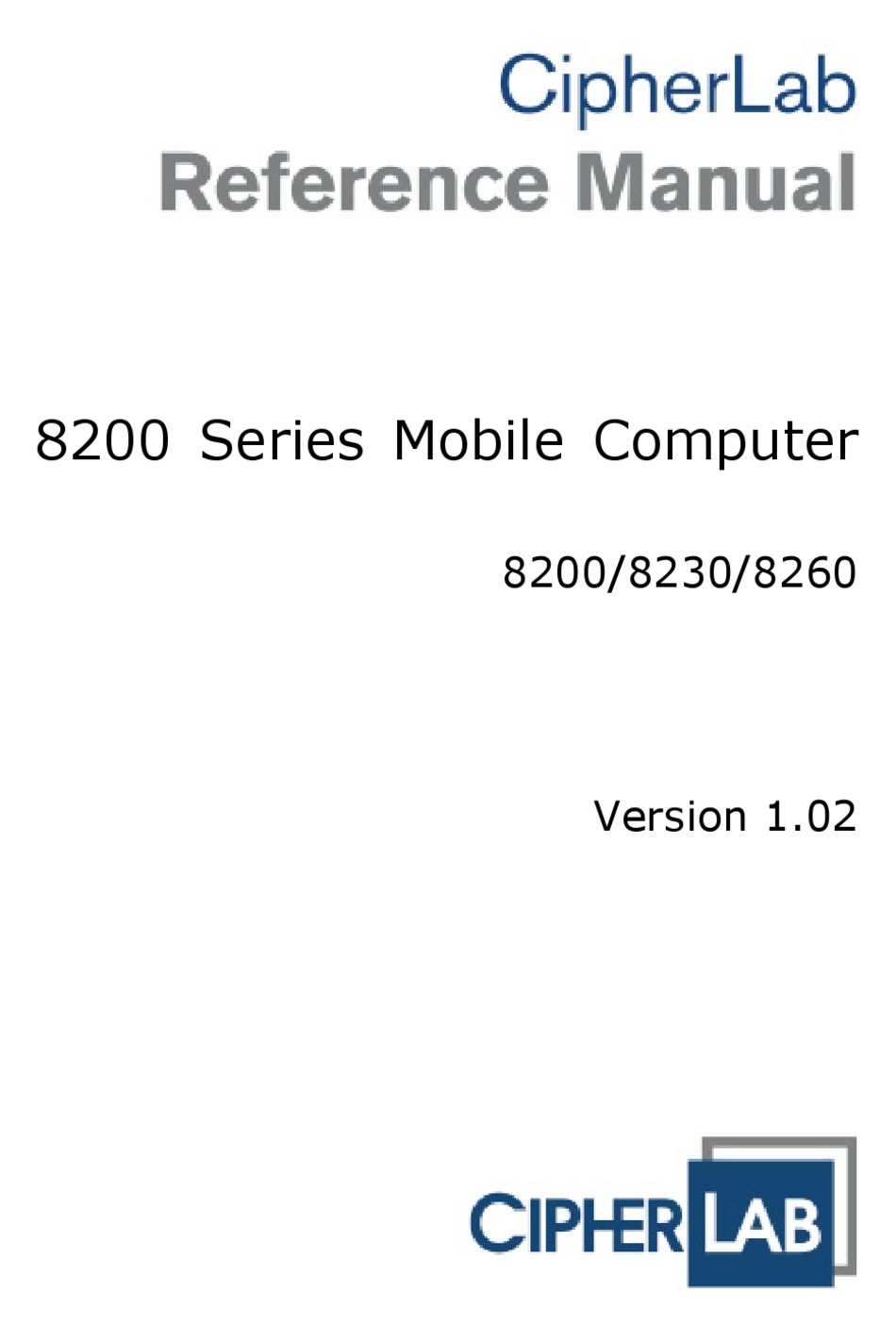 CIPHERLAB 8200 REFERENCE MANUAL Pdf Download ManualsLib cipherlab-8200-reference-manual-pdf-download-manualslib